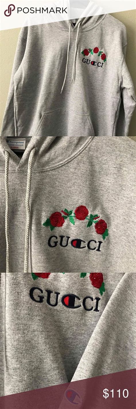 champion gucci hoodie taobao|Gucci x champion t shirts.